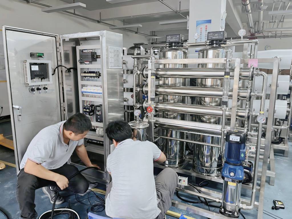  龍新凈水｜生產發貨 如火如荼